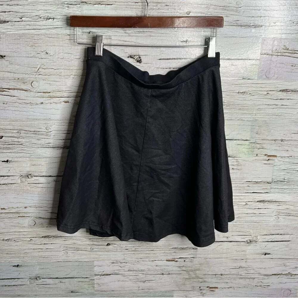 Topshop gray a-line  skirt size 6 mini